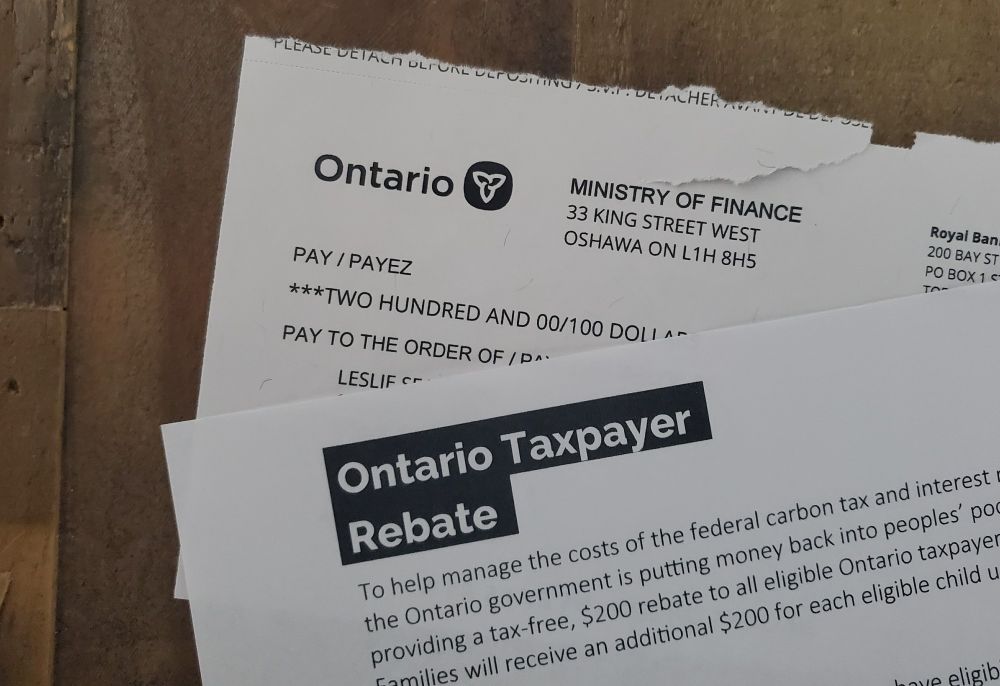 Big phat cheque!