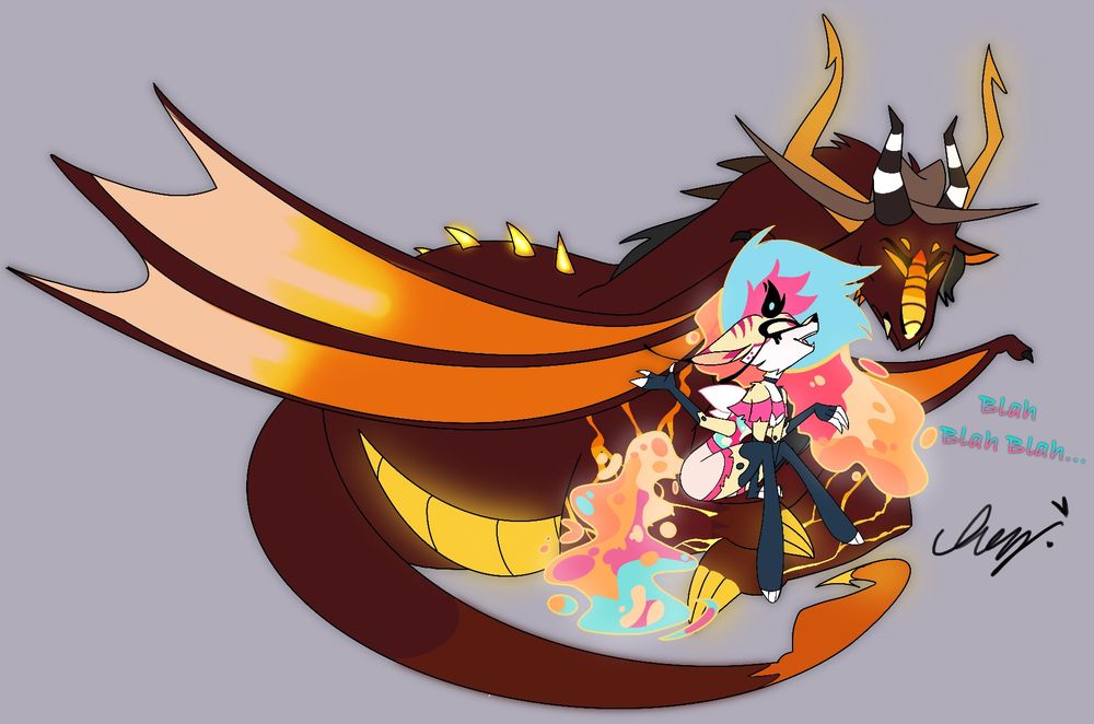 Satan and bee yapping