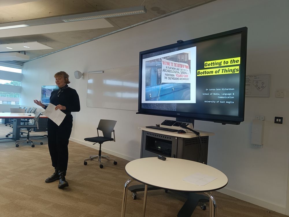 Lorna-Jane Richardson presents her TAG45 paper, Getting to the Bottom of Things