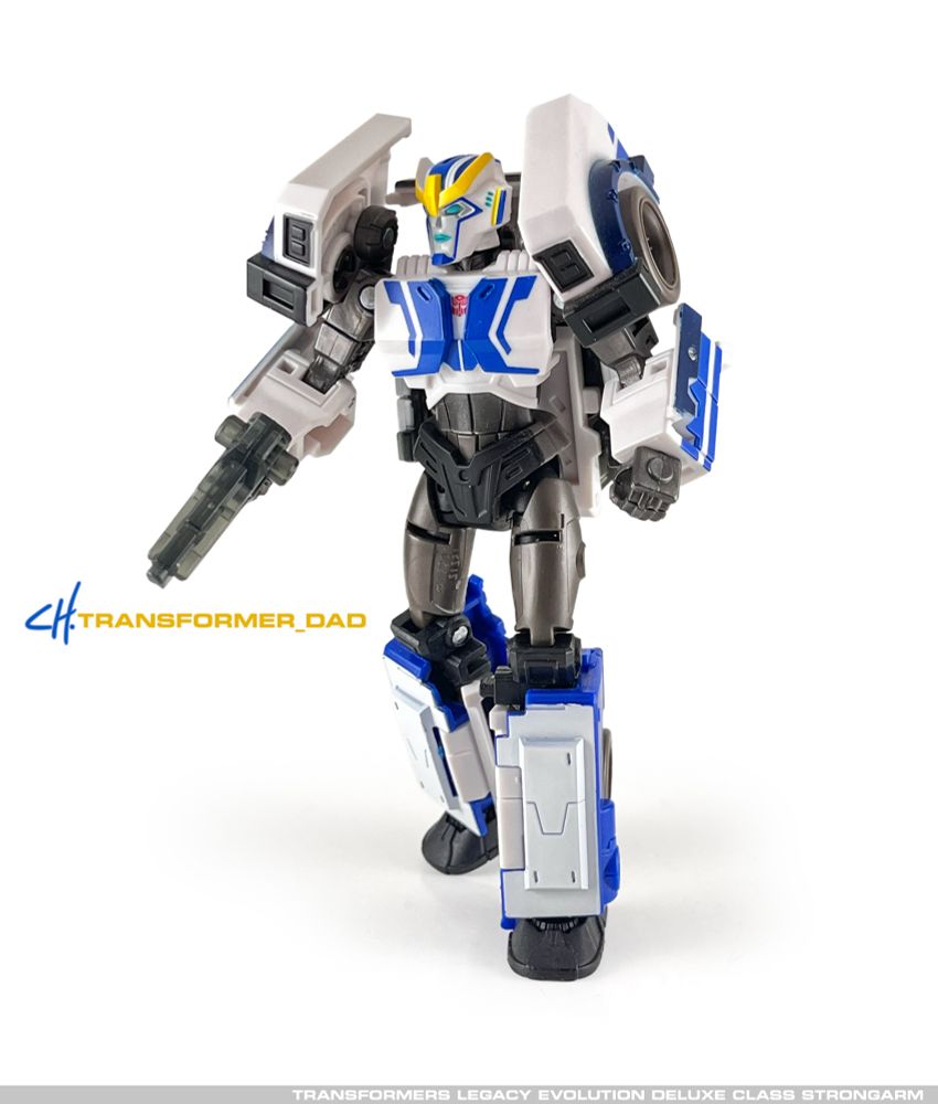 A lightbox of Legacy Strongarm 