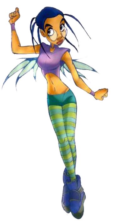 A color photo of Taranee Cook from the cartoon series W.I.T.C.H. 