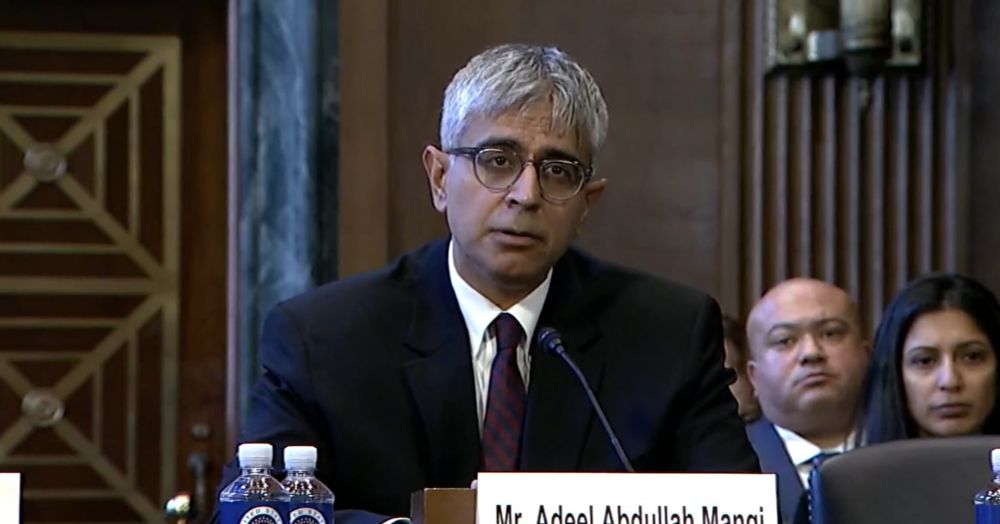 Third US Senate Democrat to vote against Muslim judicial nominee Mangi