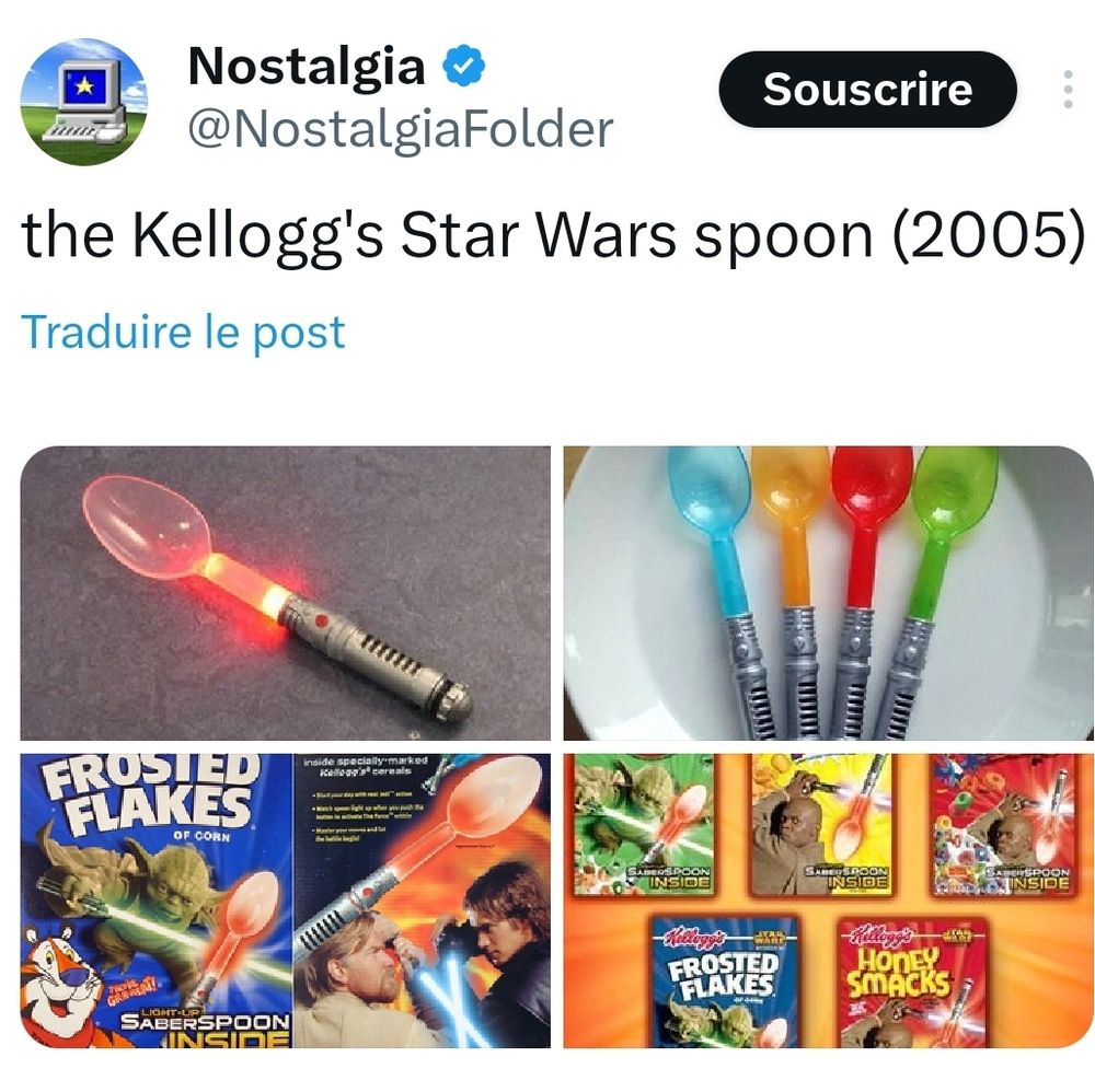 Kollogg's star wars spoon !!!!!
