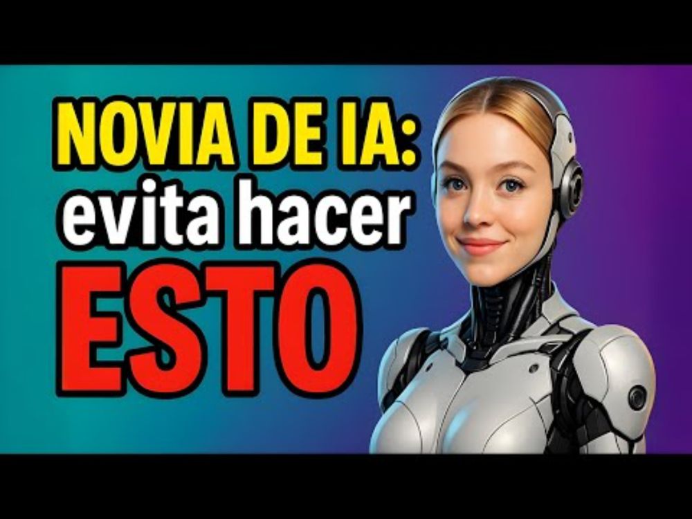 Novia de inteligencia artificial: evita hacer esto