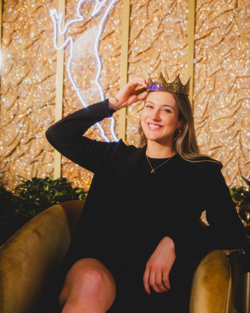 Elizabeth Kitley at the 2024 WNBA Draft.