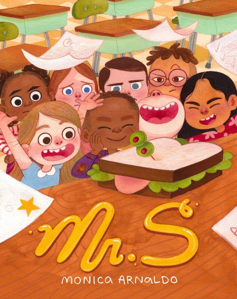 The front cover of the book Mr. S by Monica Arnaldo. 