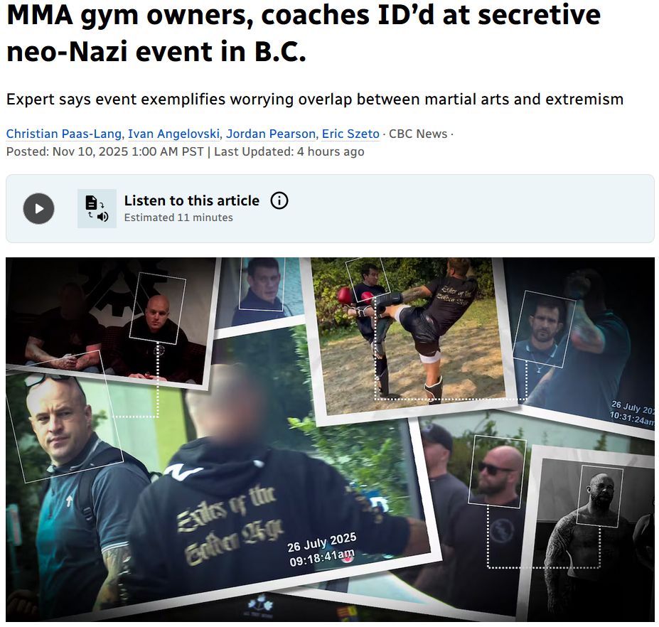 Screenshot from the article at: https://www.cbc.ca/news/canada/white-supremacist-conference-vancouver-9.6970604