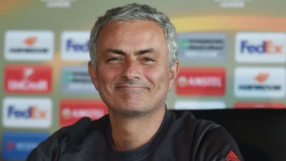 Jose Mourinho looking smug 