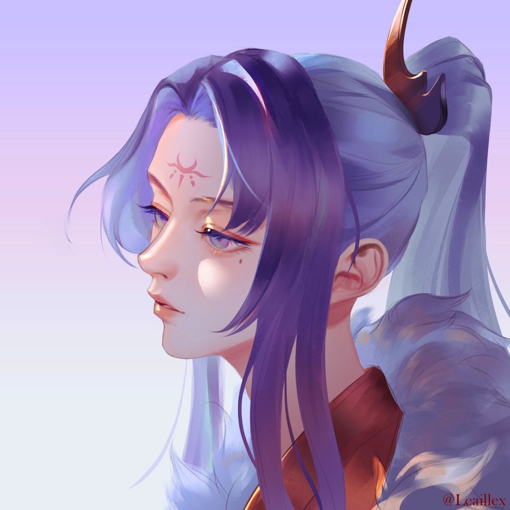 Honestly I was having a blast drawing my comms at this time
I did one a day and didn't have any classes
Vtuber is Leishen!
Thank you for the comm!!