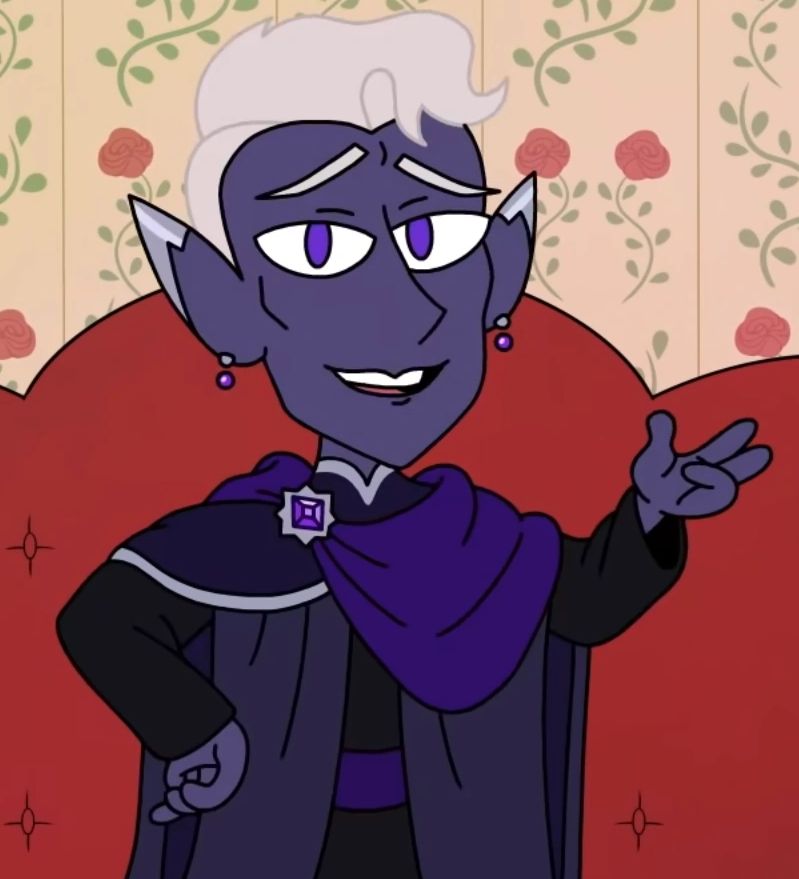 a screenshot of Essek from Crit Recap Animated that the drawing was based on.