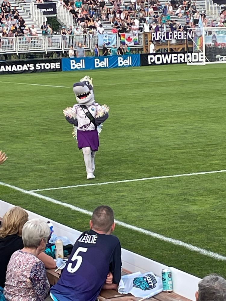 Jawzlyn dancing in her birthday finery 