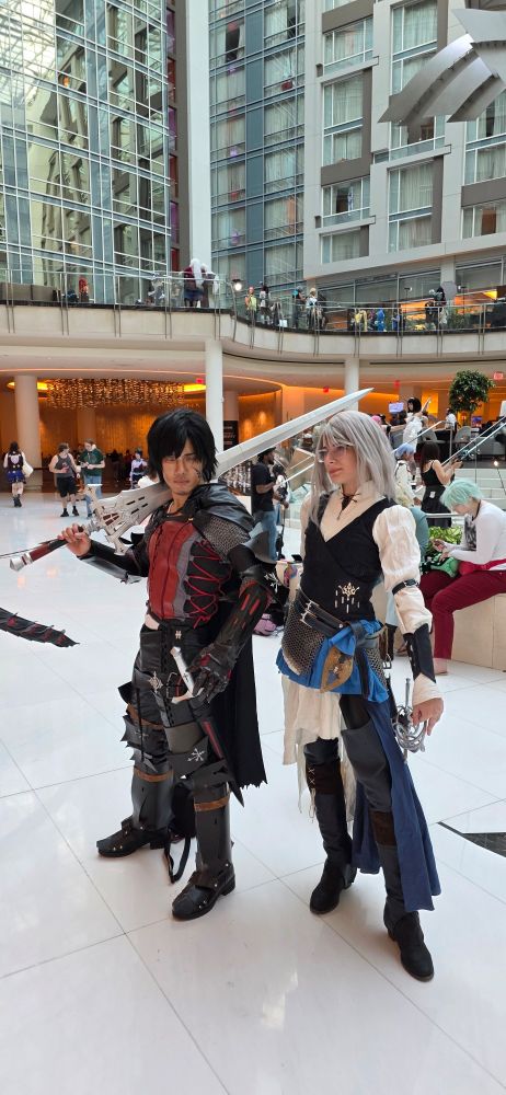 Clive and Jill from Final Fantasy 16.