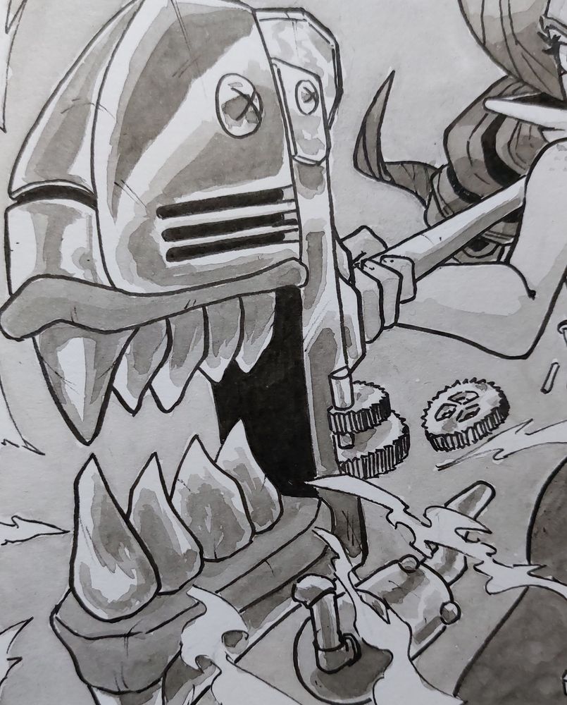 Close-up de la clé à molette géante 