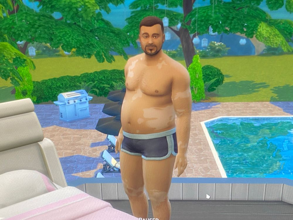 marcus in his sleepwear