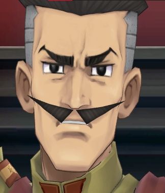Close up of Iyesa Nosa from The Great Ace Attorney (2015)