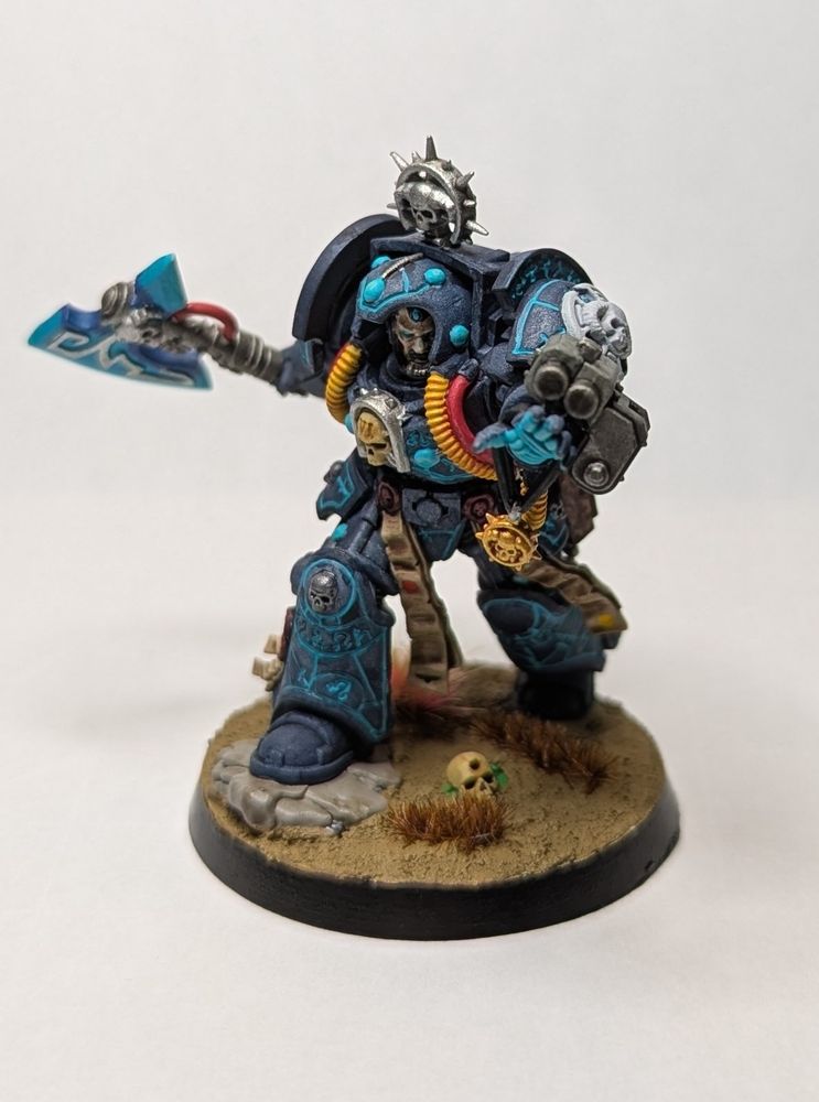 Front view of the terminator.