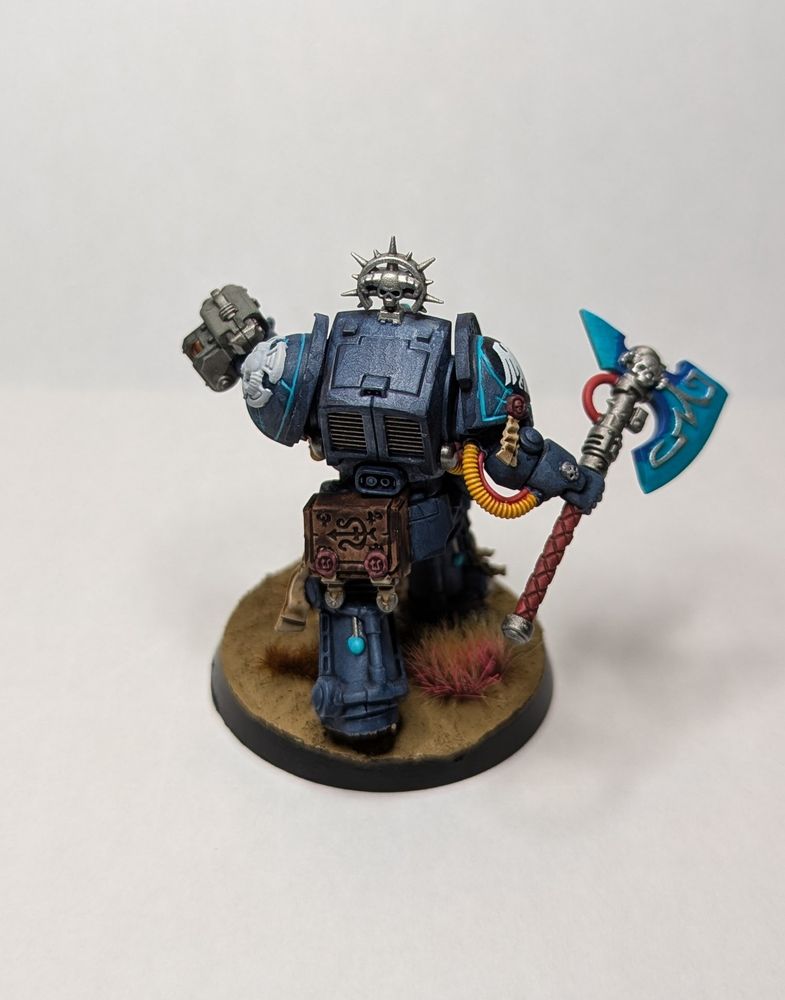 Back view of the terminator.