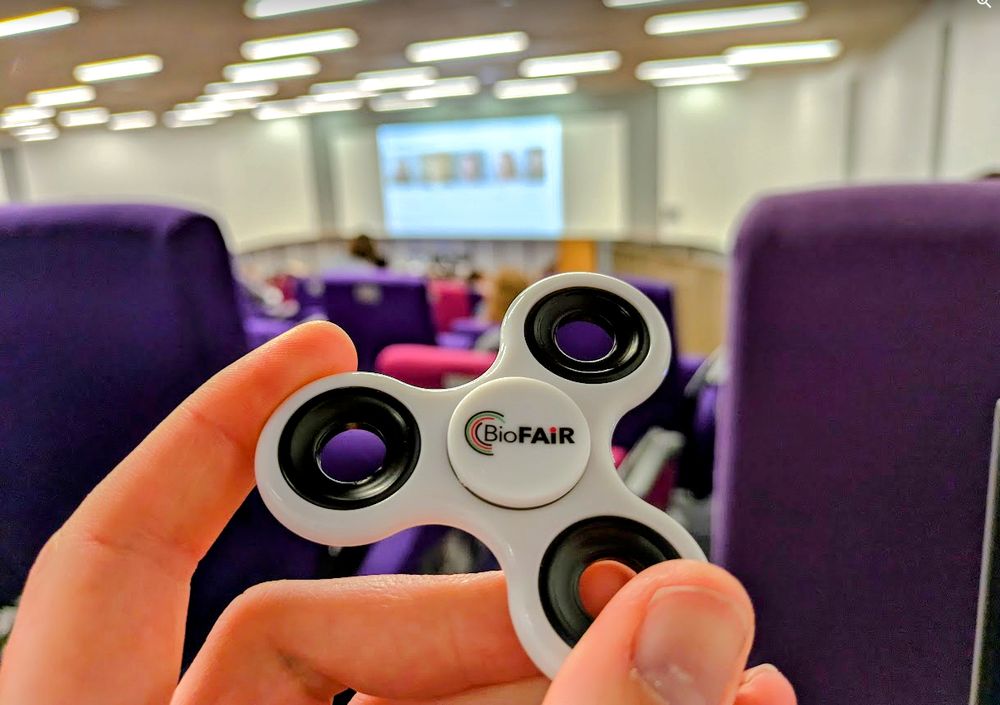 My new fidget spinner. I am holding it in the auditorium