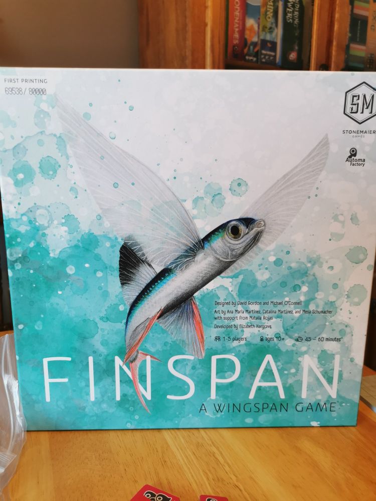 Cover of Finspan game.