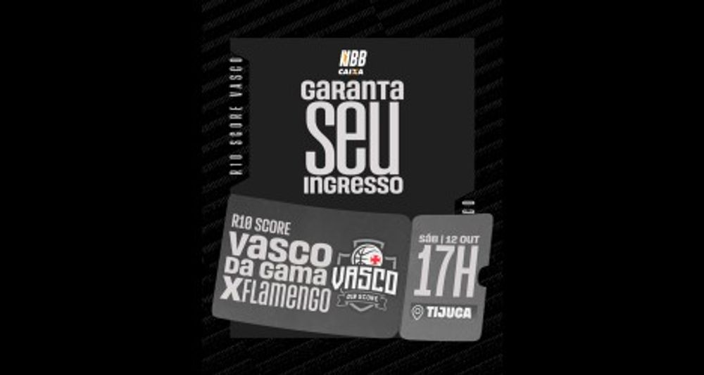 Basquete: Informações sobre ingressos para Vasco x Urubu