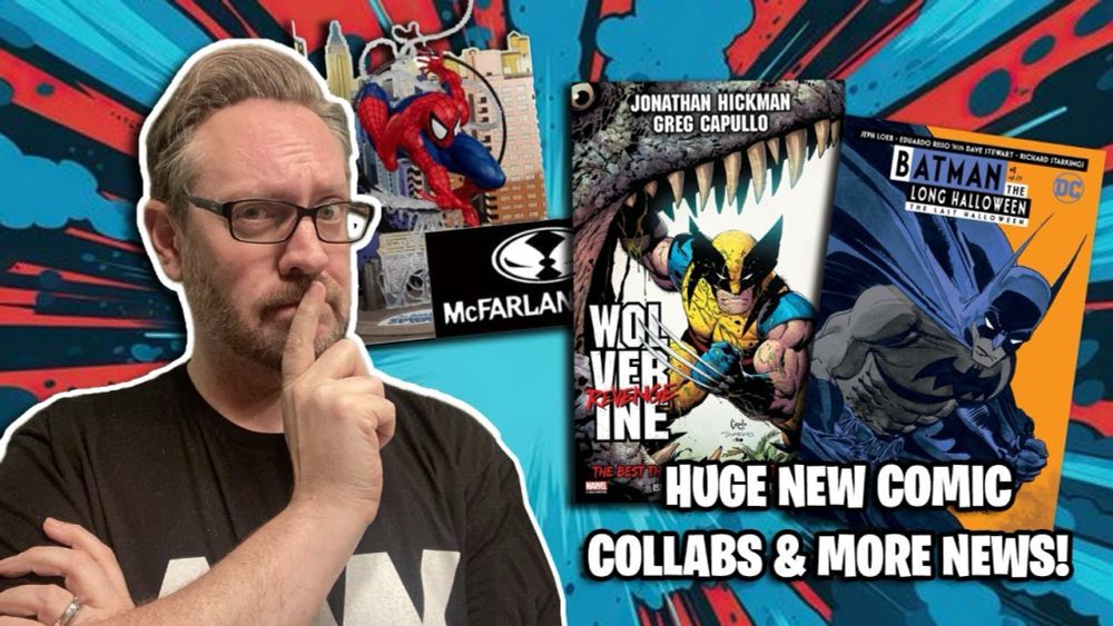 Todd McFarlane with Marvel Again! Jeff Loeb Returns to Batman Long Halloween! Capullo on Wolverine!