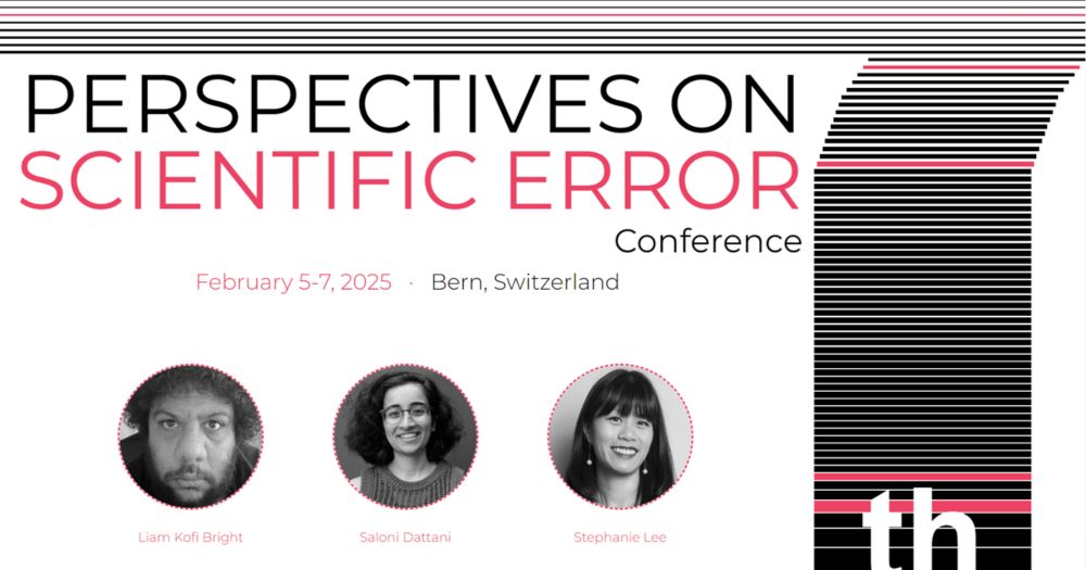 7th Perspectives on Scientific Error conference