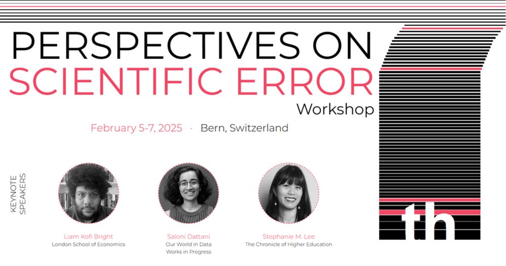 7th Perspectives on Scientific Error Workshop