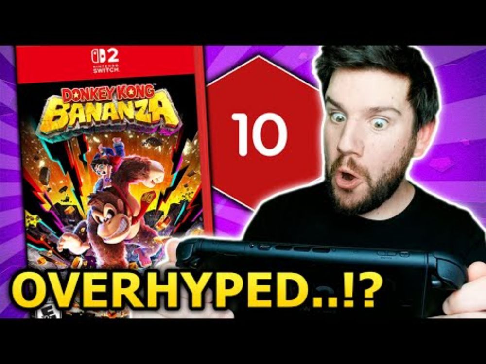 My FIRST DONKEY KONG Game!! - Donkey Kong Bananza REVIEW (Switch 2)