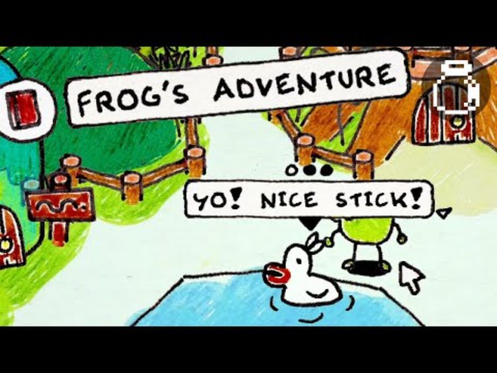"Hand drawn and actually pretty funny!" | Frog's Adventure - Episode 1 - Empty Bottle Plays