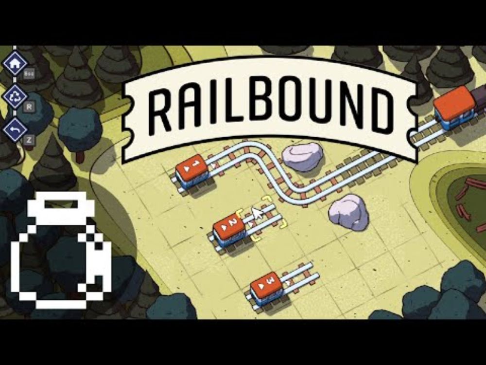 "Really Fun Train-tracks Puzzle Game!" | Railbound - Empty Bottle...Tries?