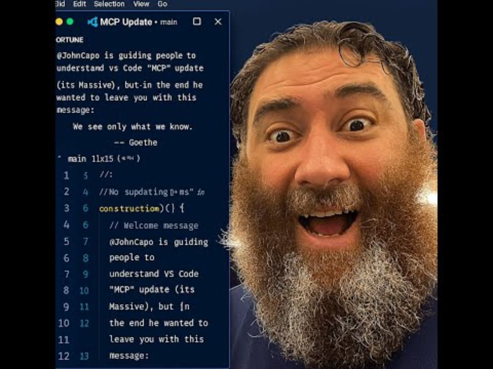 *Massive* VS Code update for MCP