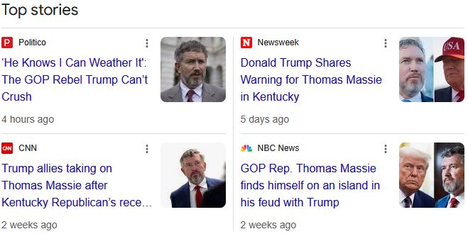 Thomas Massie, (R) Kentucky