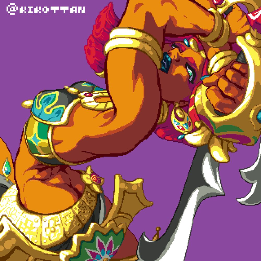 Princess Riju from Zelda Tears of the Kingdom.
