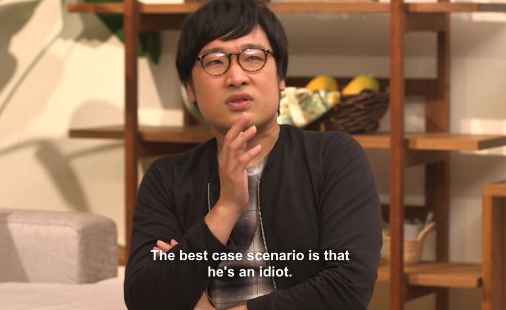 “The best case scenario is that he’s an idiot.”