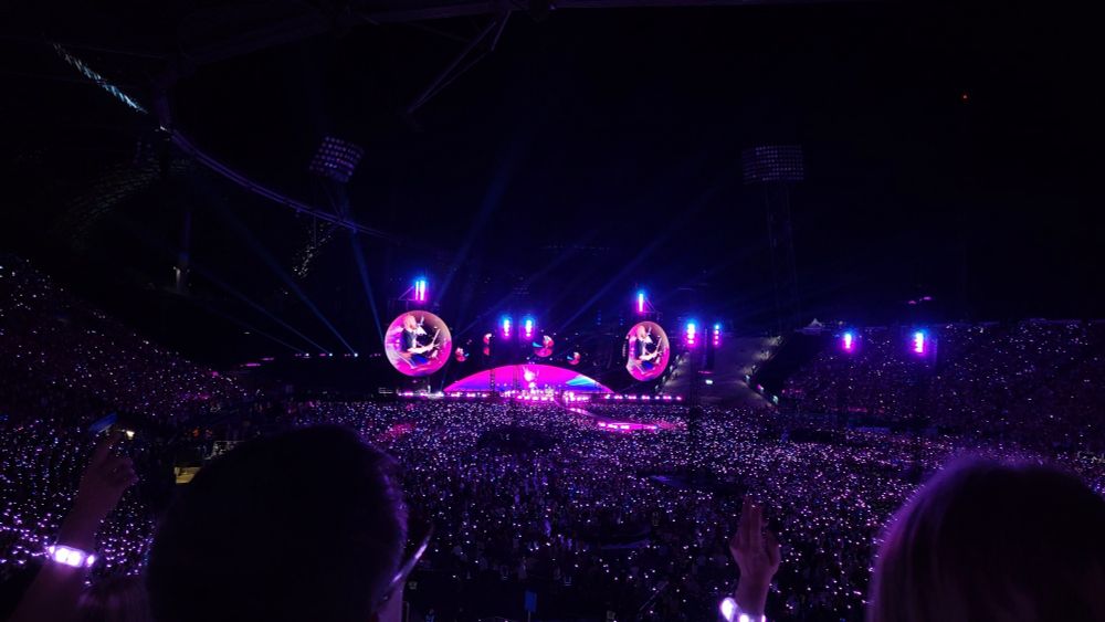 Blick auf eine Konzertbühne