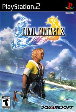 The box art for Final Fantasy X on the Sony PlayStation 2