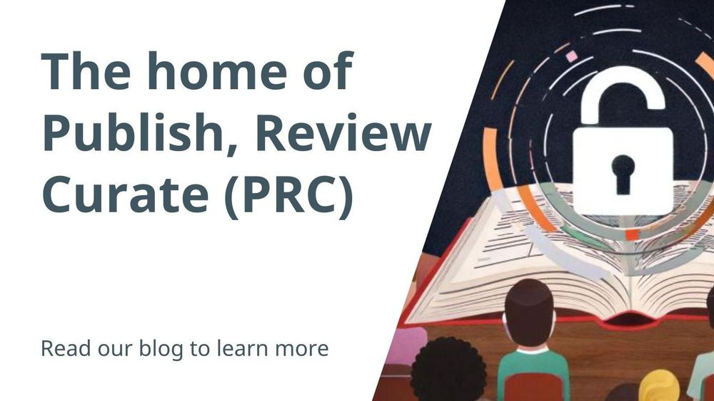 Image with text "The home of Publish, Review, Curate (PRC) and CTA to read the post on the blog