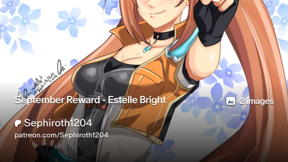 September Reward - Estelle Bright | Sephiroth1204