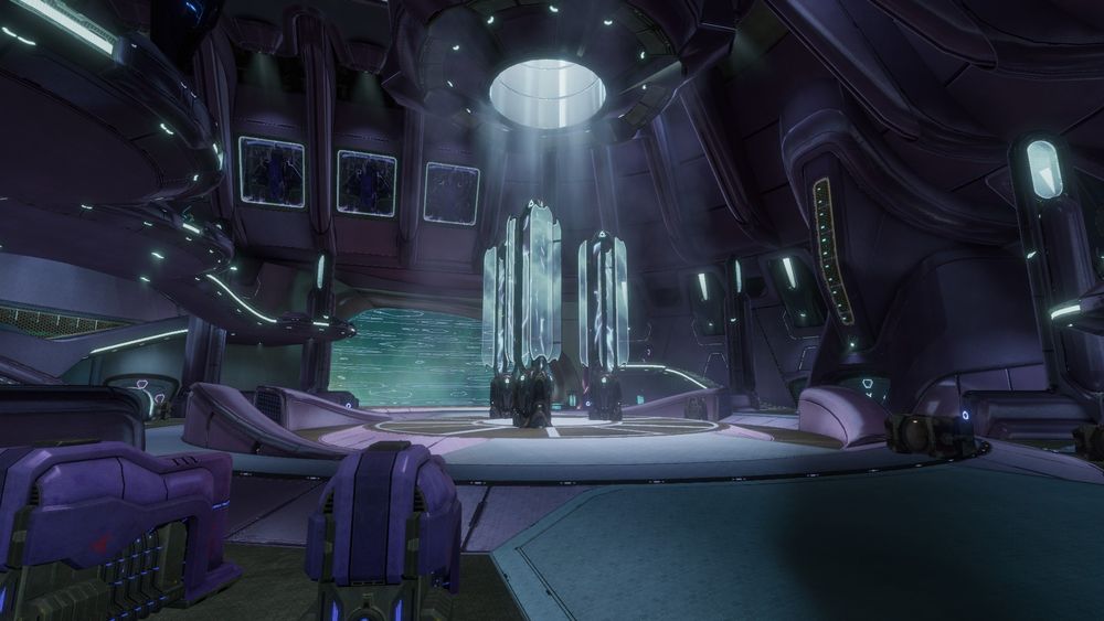 The hangar.