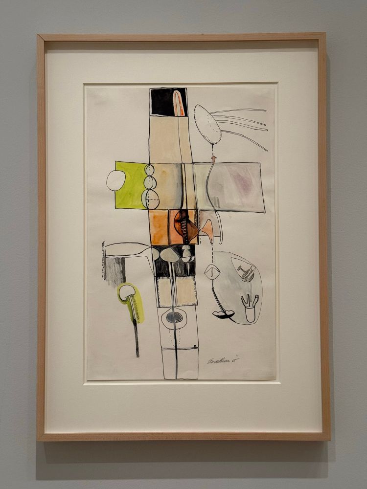 Eva Hesse drawing 