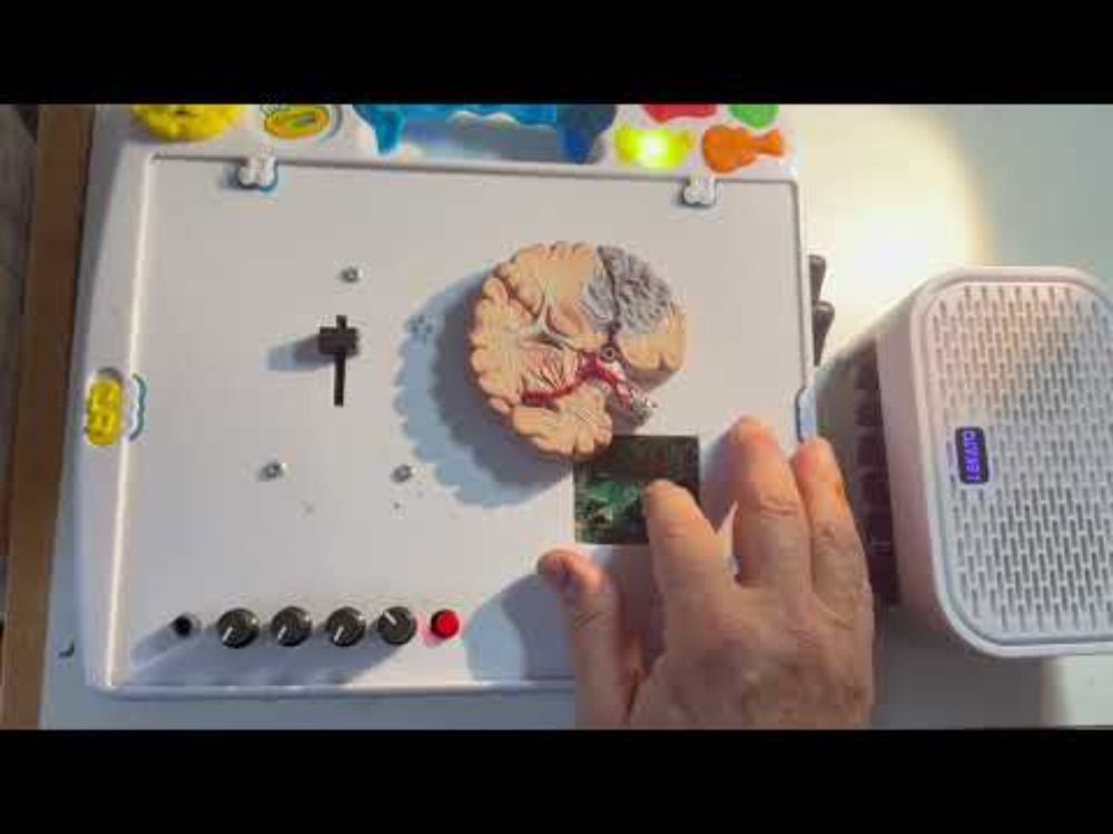 Destruction of a Roland D-5 creating random sounds