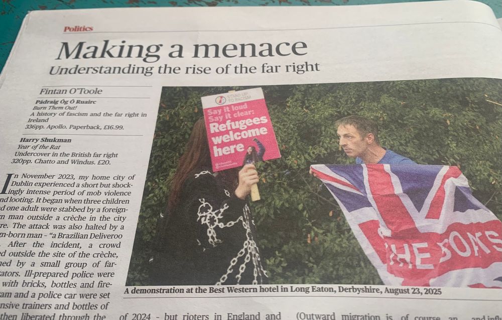 TLS  section of text - literature on understanding the far right 