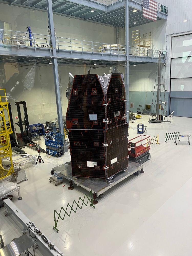 The Roman Space Telescope solar array.