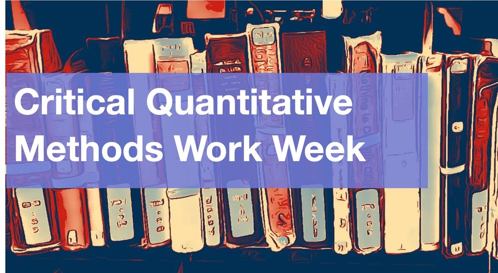 Critical Quantitative Methods Work Week logo