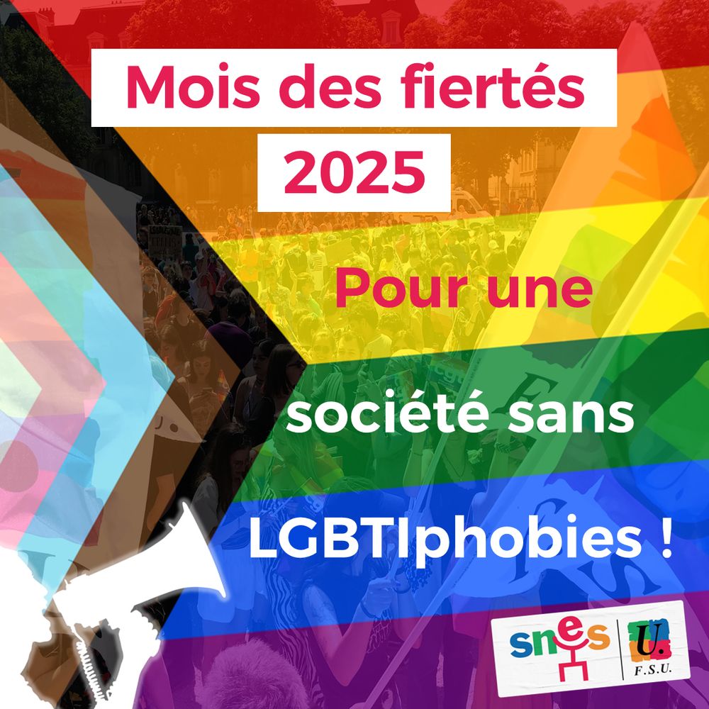Mois des fiertés 2025 : pour une société sans LGBTIphobies !