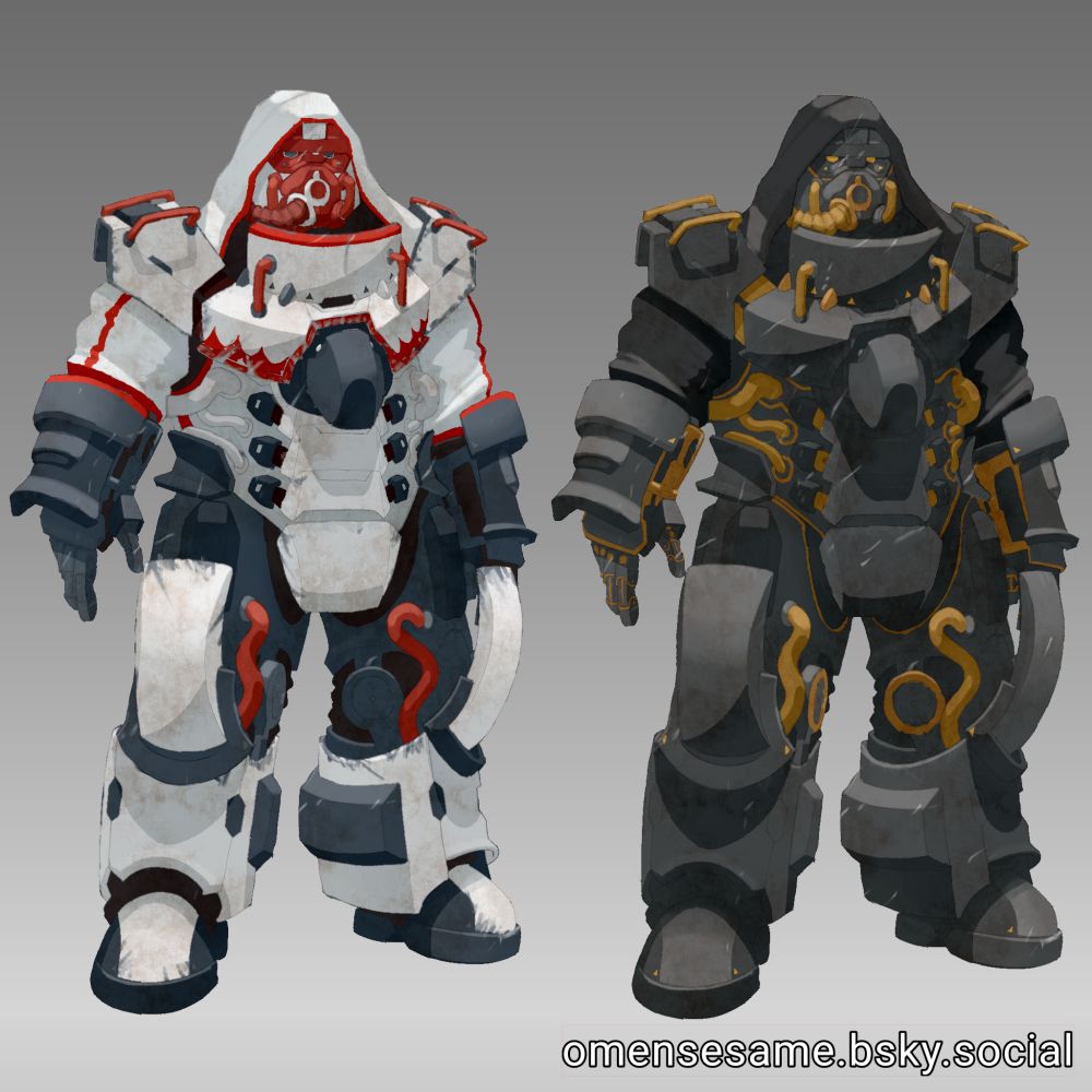 Space explorer and Midas skins.