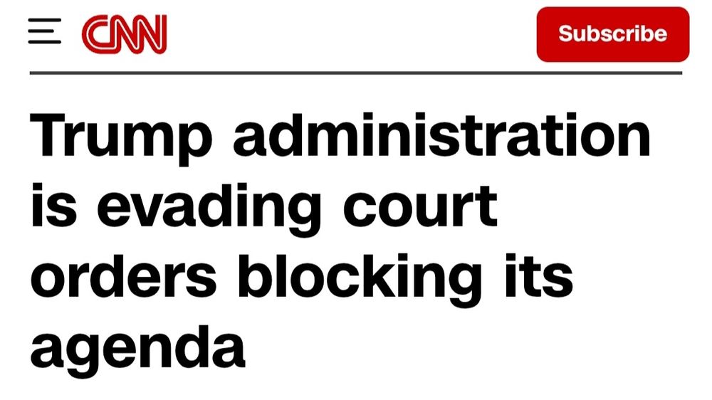 Trump administration is evading court orders blocking its agenda