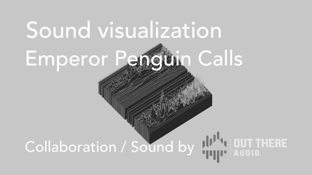 Emperor Penguin Calls / Sound visualization