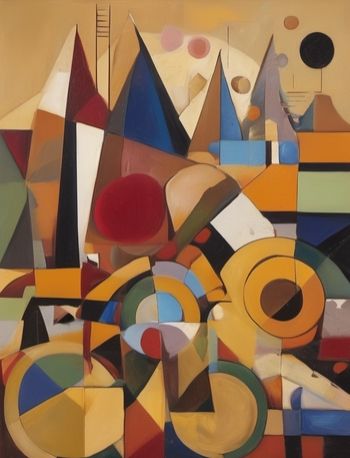 cubist landscape
#landscape #jagged #cubism #AI #KI #deco #blueskyartshow