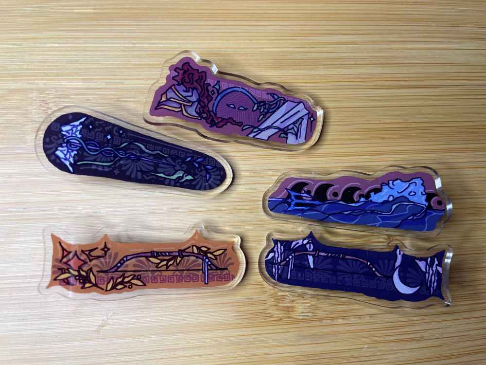 greek god hairclips